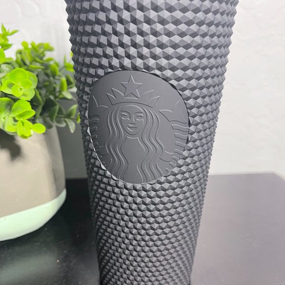 Starbucks 2021 Limited Edition Black Matte Studded Tumbler - Picture 4 of 5